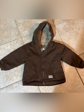 SCHMIDT Workwear toddler Sherpa lined barn coat